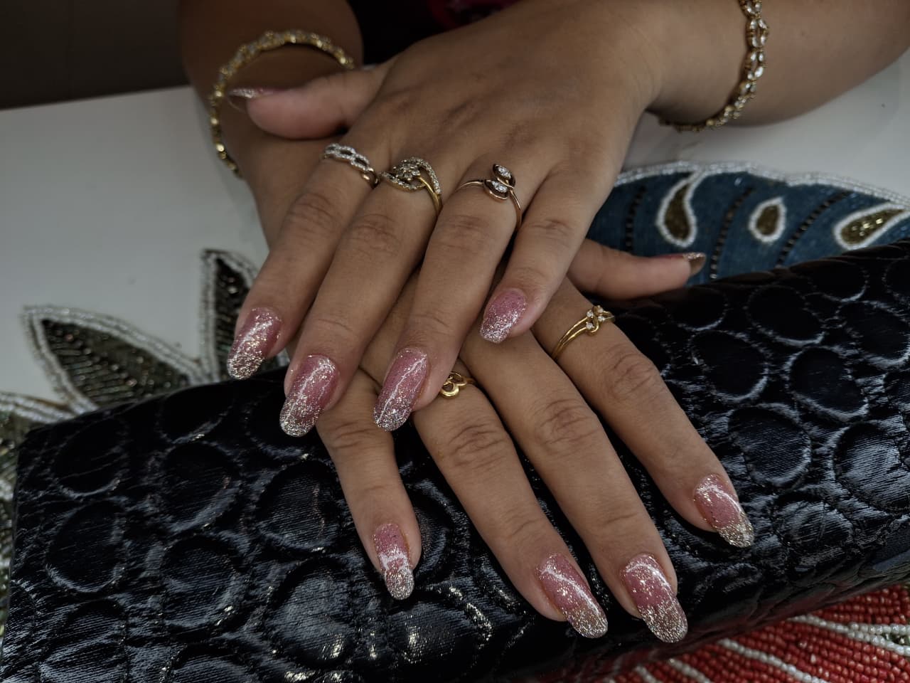Glitter Nails